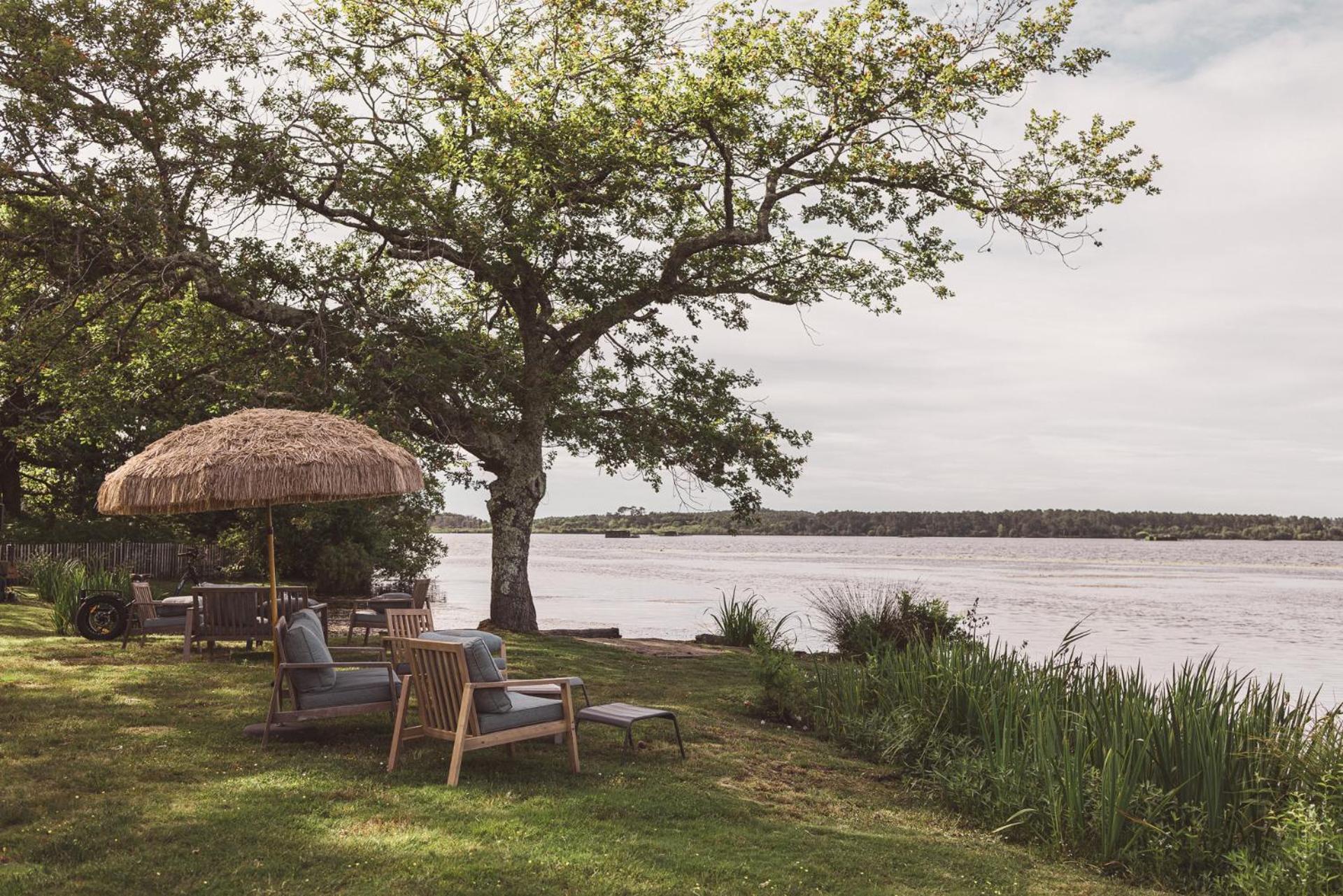 Villa De L'Etang Blanc Seignosse Bagian luar foto